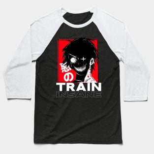 Train Insane Anime Lifting Baseball T-Shirt